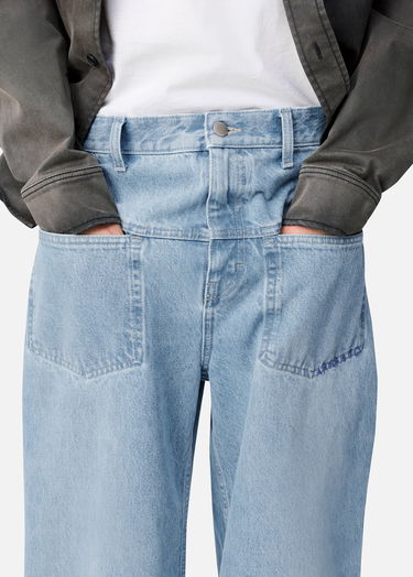 Džínsy AXEL ARIGATO Invert Relaxed Jeans Modrá | A3778003, 7