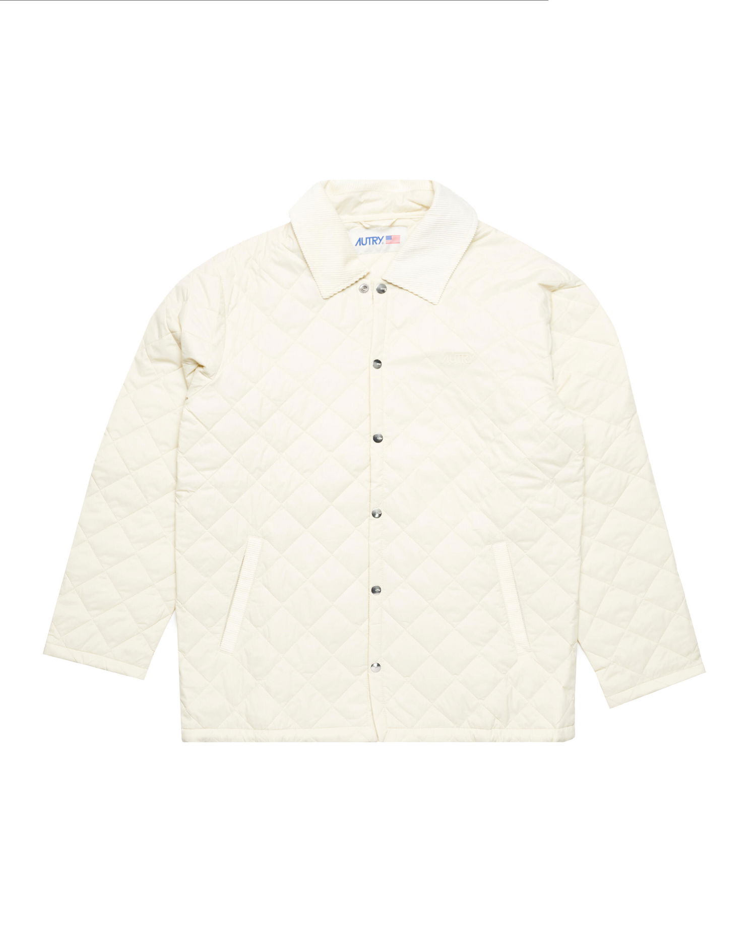 Bunda Autry Autry Husky Nylon Quilted Jacket Biela | HUPX47NS, 0