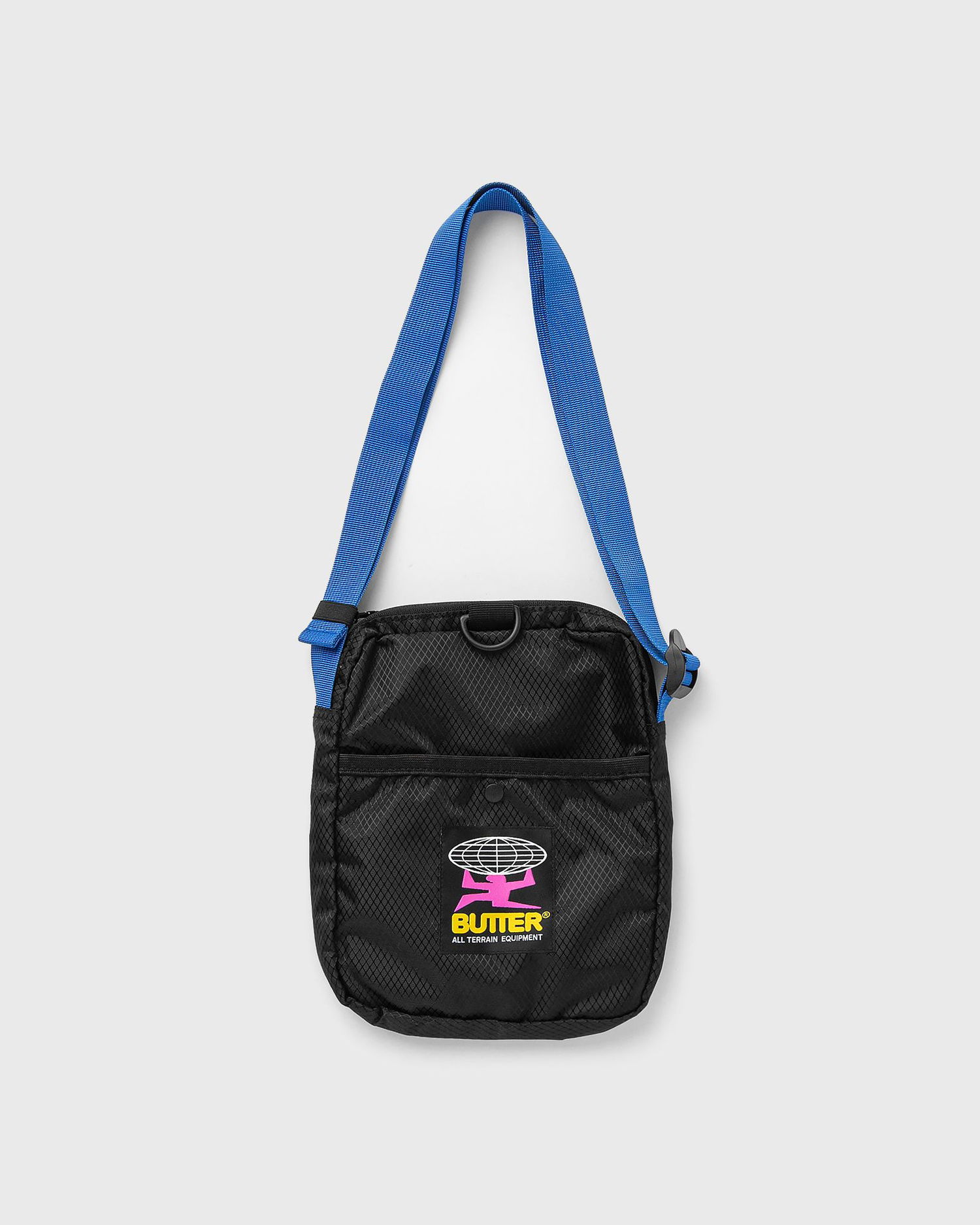 Taška cez rameno Butter Goods Ripstop Side Bag Čierna | P16067, 0