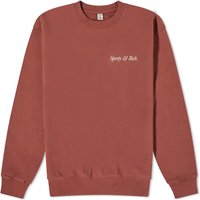 Sveter Sporty & Rich HWCNY Crew Sweat Vínová | CRAW2321MO, 1