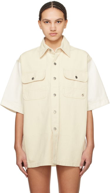Košeľa Stella McCartney Stella McCartney Workwear Denim Shirt Béžová | 6D02513SPH57, 0