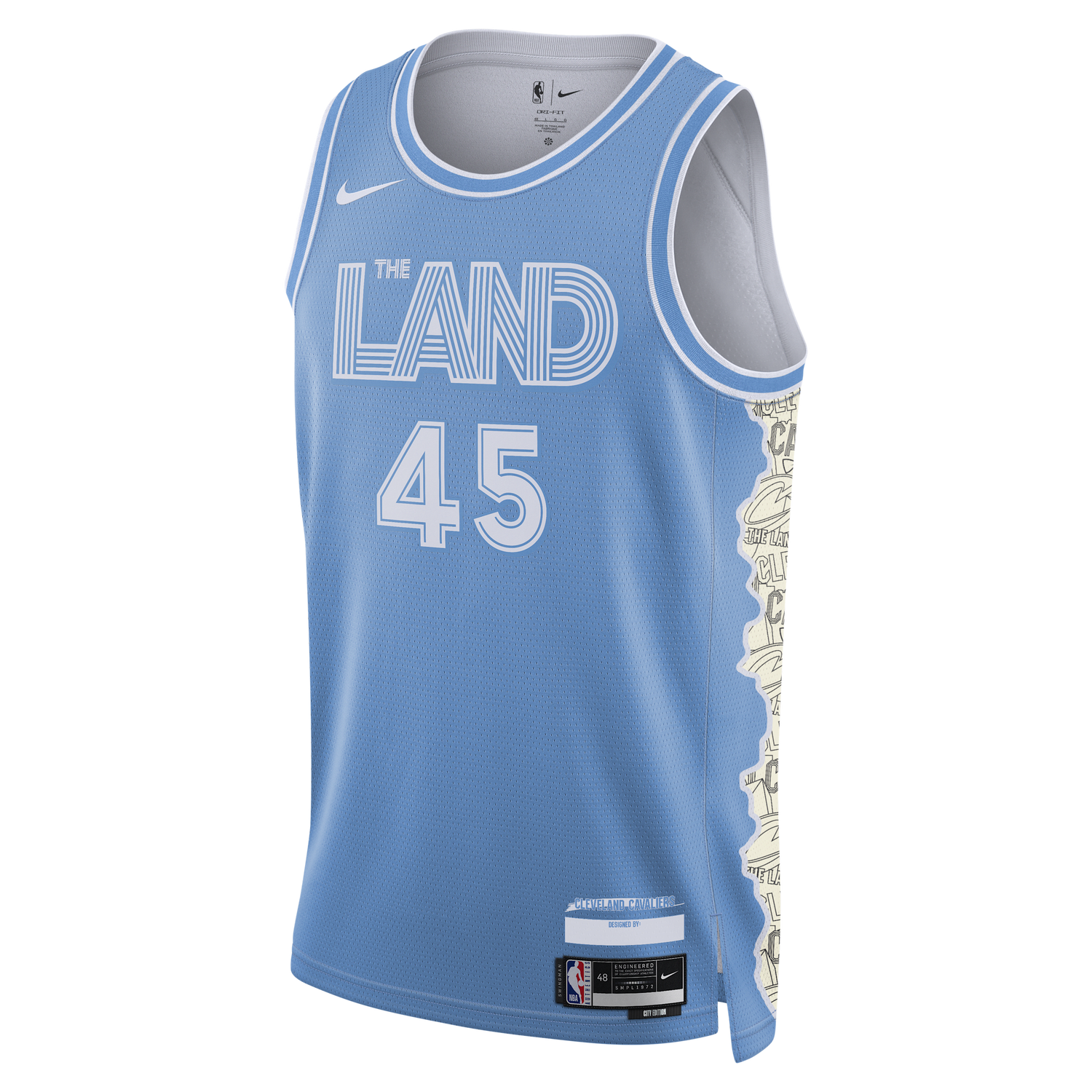 Dres Nike Dri-FIT NBA Swingman Donovan Mitchell Cleveland Cavaliers City Edition 2024/25 Modrá | FQ4338-451, 1