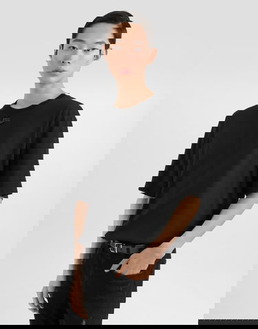 Tričko Dolce & Gabbana Dolce & Gabbana Cotton T-shirt With Patch Čierna | G8PN9ZG7PXSN0000, 3