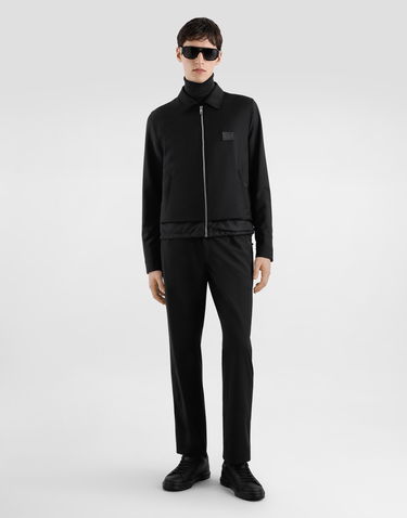 Bunda Dolce & Gabbana Dolce & Gabbana Wool Canvas Jacket Čierna | G9BQZTFURK8N0000, 1