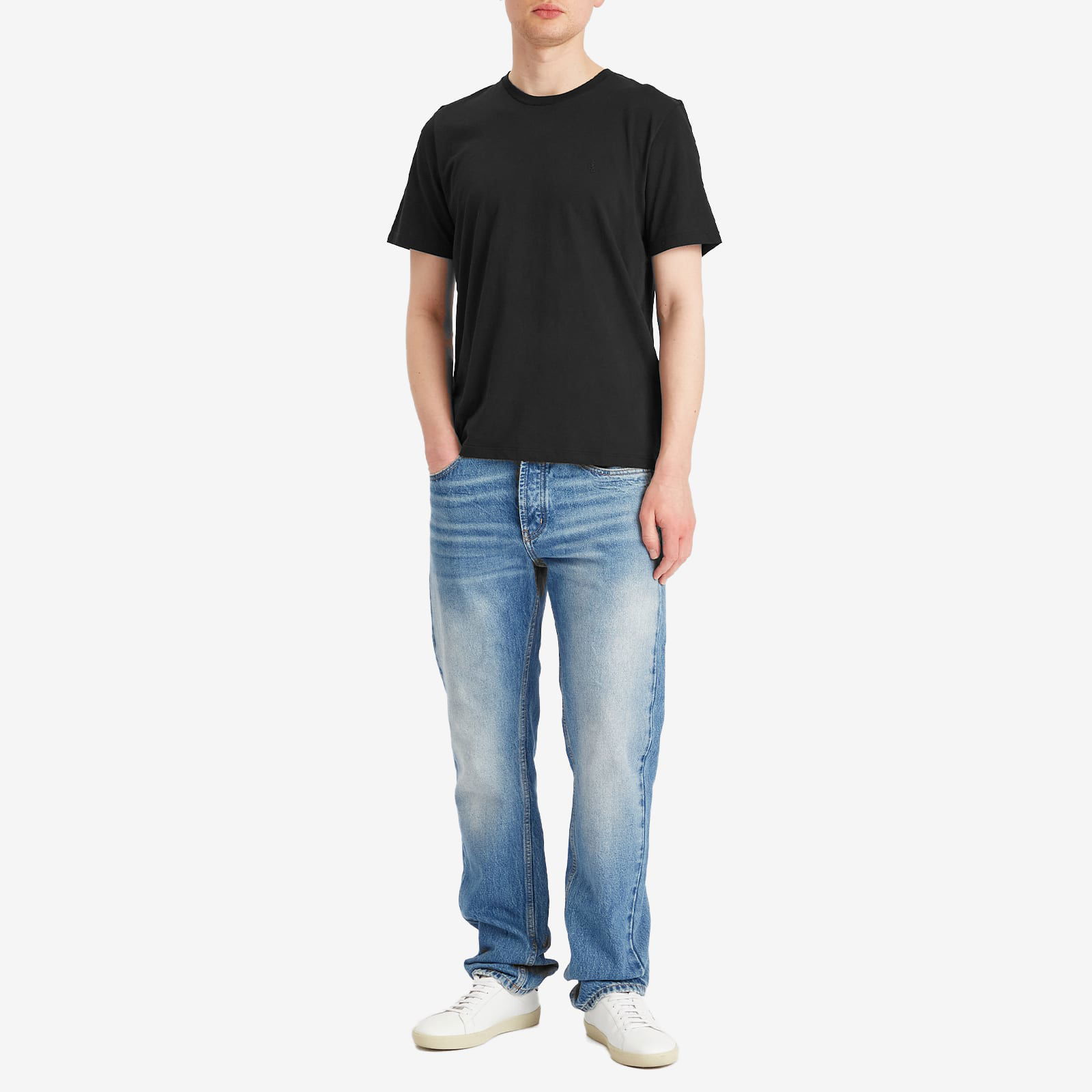 Washed Cotton T-Shirt, Size Large