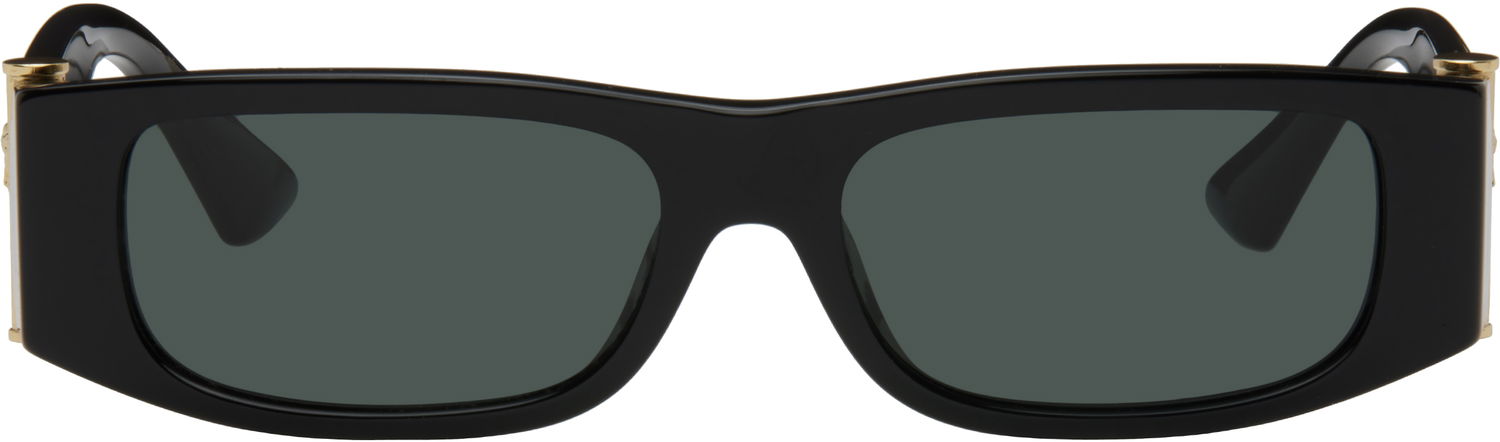 Slnečné okuliare Versace Versace Medusa Glam Rectangular Sunglasses Čierna | 0VE4476U 8056262223062, 0