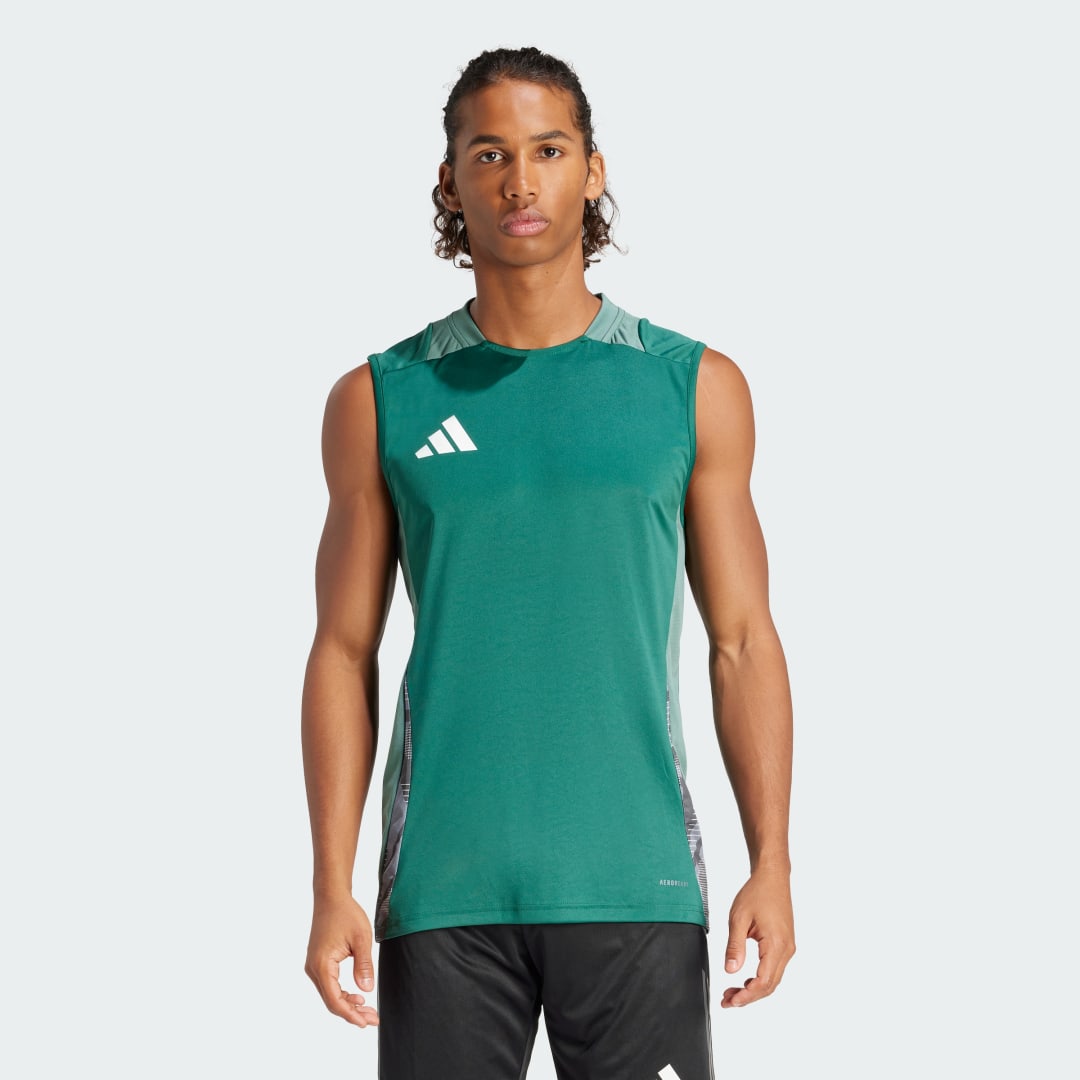 Dres adidas Performance Tiro 24 Competition Training Sleeveless Jersey Zelené | IL8261, 0
