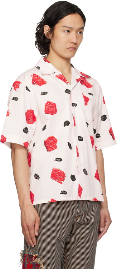 Košeľa Marni Marni Iris Print Poplin Shirt Biela | CUMU0213A5 UTC502, 1