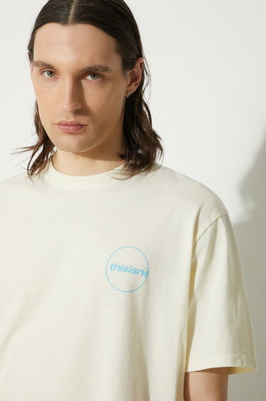 Tričko thisisneverthat thisisneverthat C-Logo Graphic T-Shirt Biela | TN241TTSST29, 4