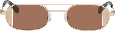 Slnečné okuliare Off-White Off-White Lynn Sunglasses Hnedá | OERI14HS25MET0017664, 0
