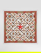 Dolce & Gabbana Shell-Print Silk Scarf