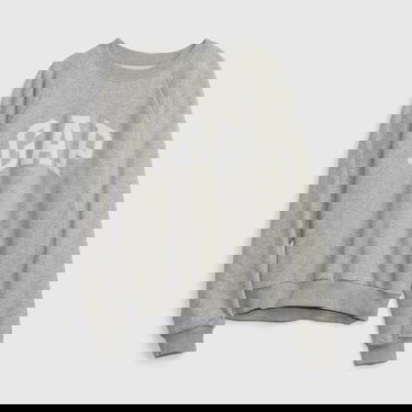 Mikina GAP Sweatshirt Logo Sweatshirt Light Heather Grey XL Šedá | 829096-02, 3