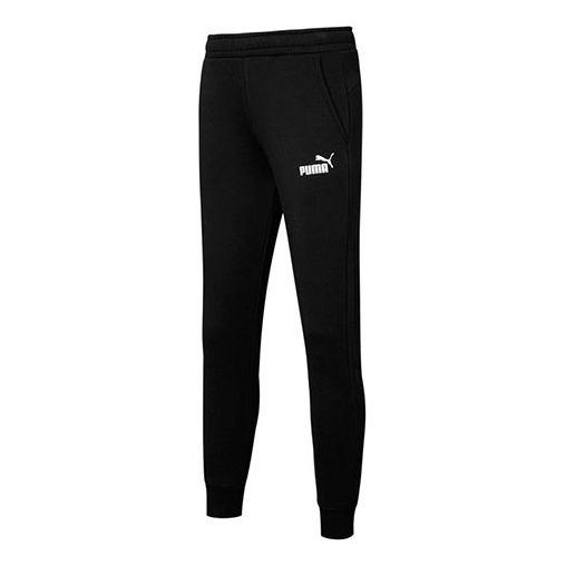 Tepláky Puma Logo Fleece Pants Čierna | 846385-01, 0