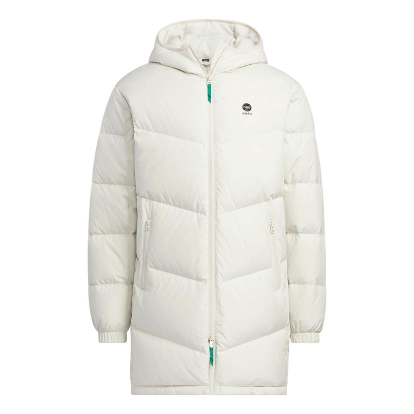 Prešívaná bunda adidas Originals Essentials Down Puffer Jacket Biela | HN4788