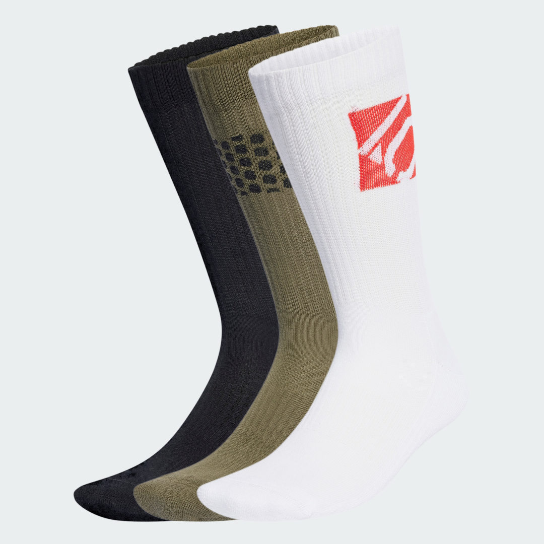 Ponožky adidas Performance Five Ten Biking Cushioned Crew Socks - 3 Pairs Rôznofarebný | IN8285, 0