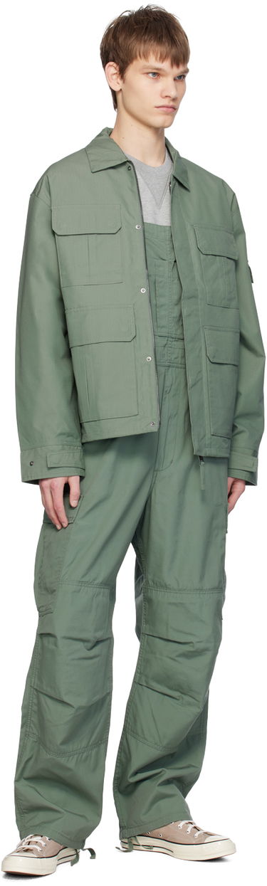 Bunda Carhartt WIP Military Style Button Up Jacket Zelené | I032979, 3