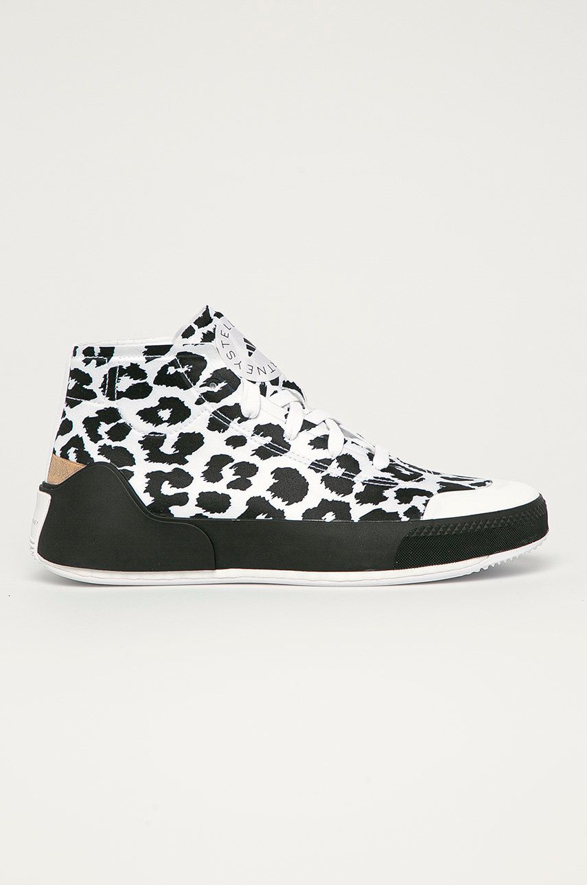 Tenisky a topánky adidas Performance Stella McCartney x Treino Mid "Leopard Print - White" W Čierna | FY1179, 0
