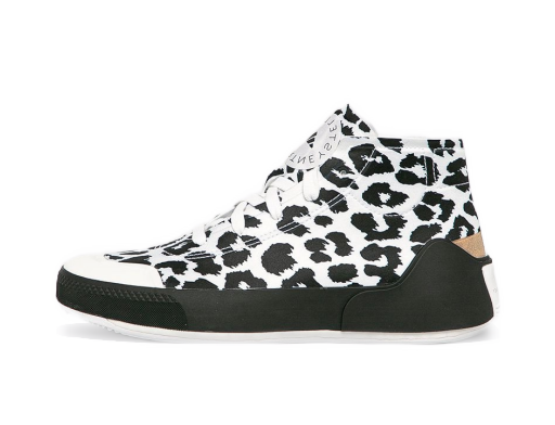 Tenisky a topánky adidas Performance Stella McCartney x Treino Mid "Leopard Print - White" W Čierna | FY1179