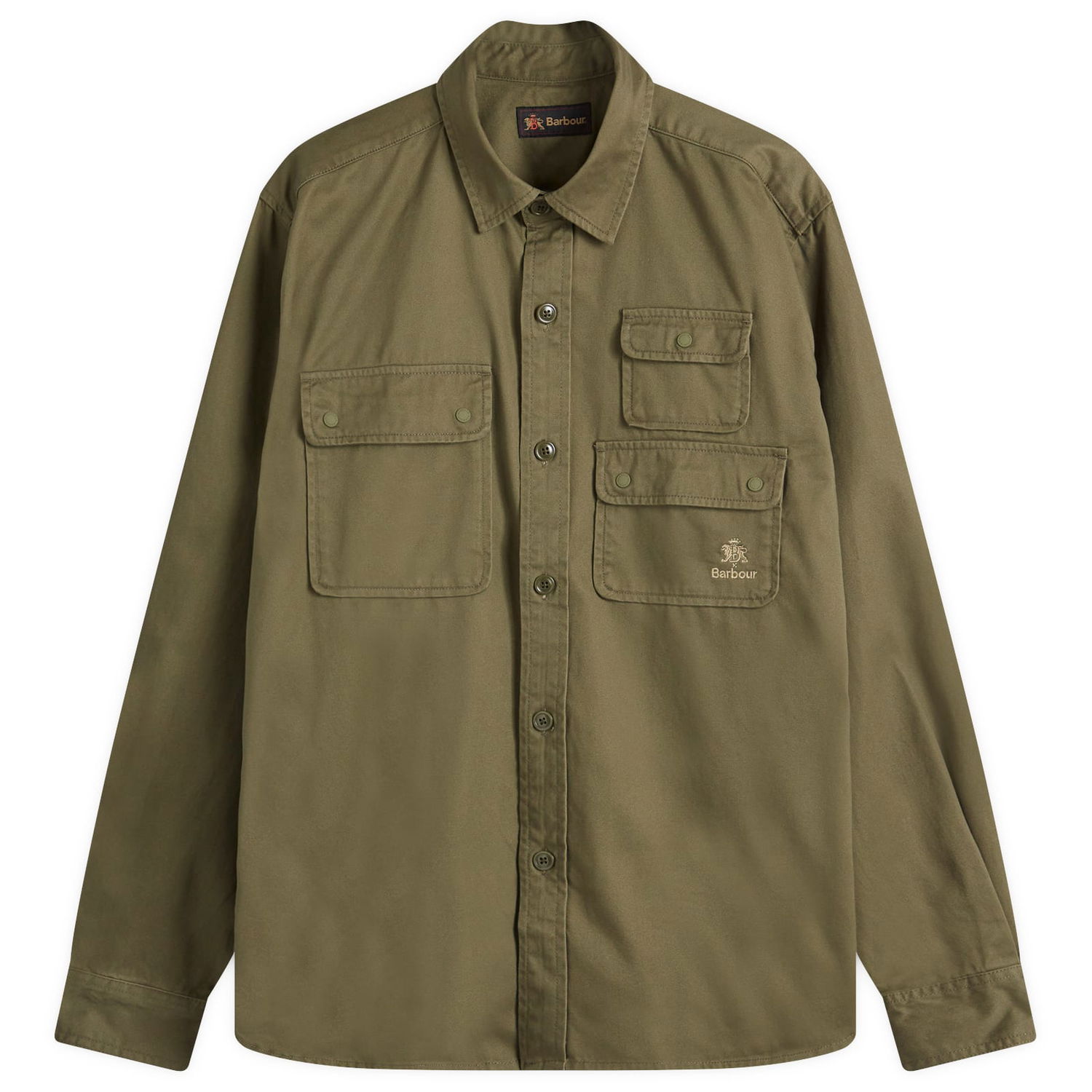Košeľa Barbour Twill Overshirt Zelené | MSH5539GN84, 0