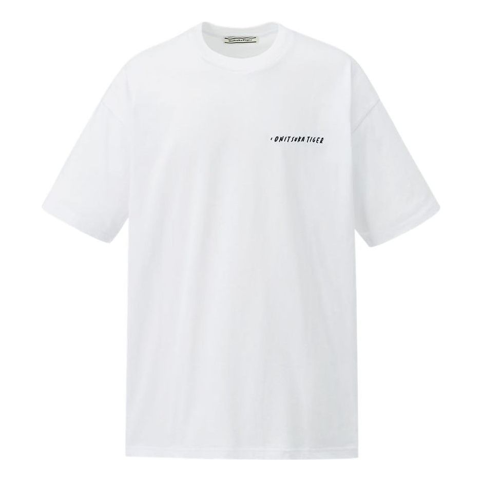 Tričko Onitsuka Tiger Graphic T-Shirt Biela | 2183B047-100, 0