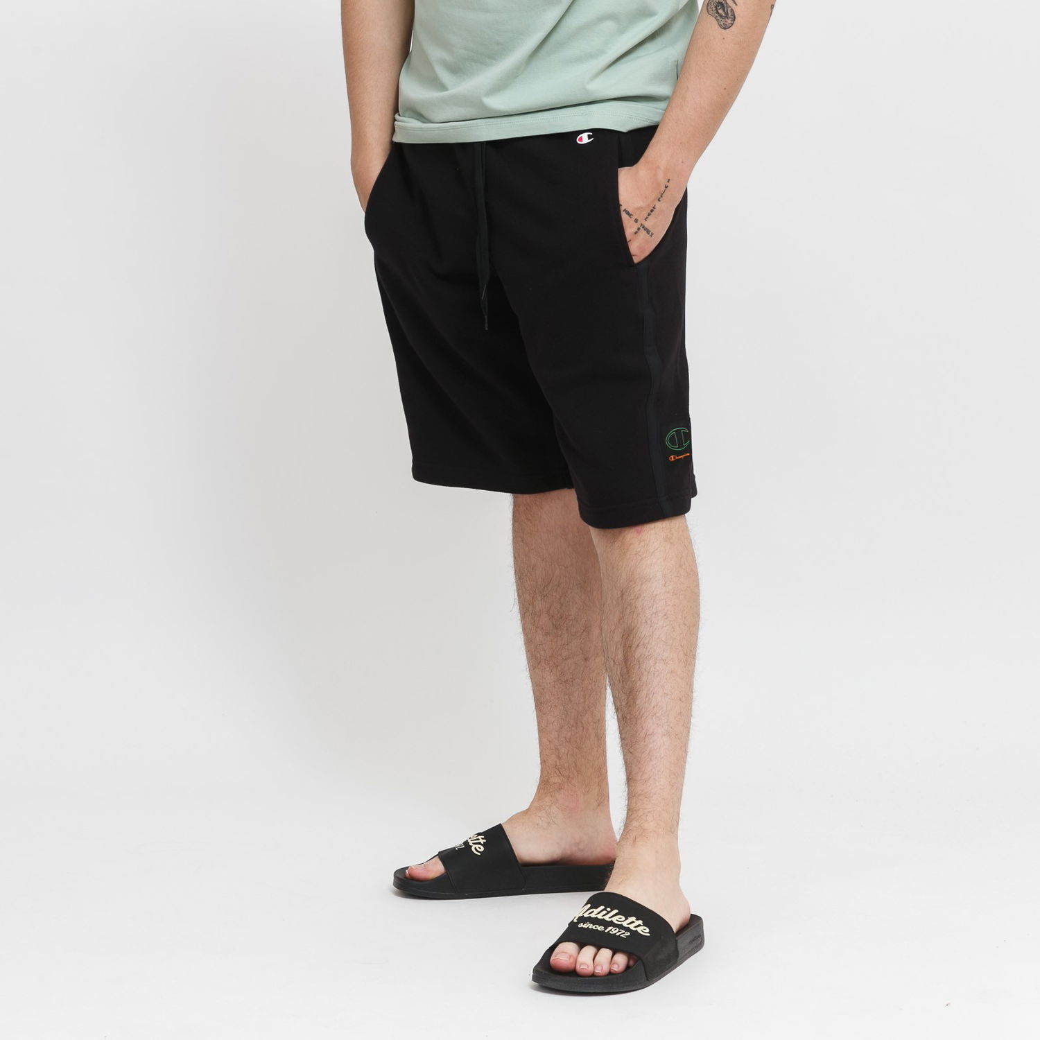 Šortky Champion Bermuda Shorts Čierna | 217197-KK001, 0