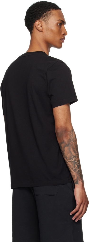 Tričko Moncler Moncler Logo Patch Cotton T-Shirt Čierna | K20918C00033829H8, 2