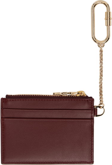 Peňaženka FERRAGAMO Ferragamo Keychain Card Holder Vínová | 779951, 1