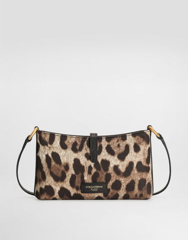 Taška cez rameno Dolce & Gabbana Dolce & Gabbana Leopard-print Lock Shoulder Bag Rôznofarebný | BB7891A0007HY13M, 3