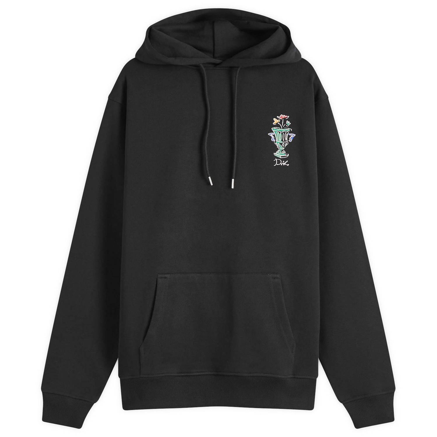 Mikina Drôle de Monsieur Vase Popover Hoody Čierna | F-HO174-CO127-BL, 0