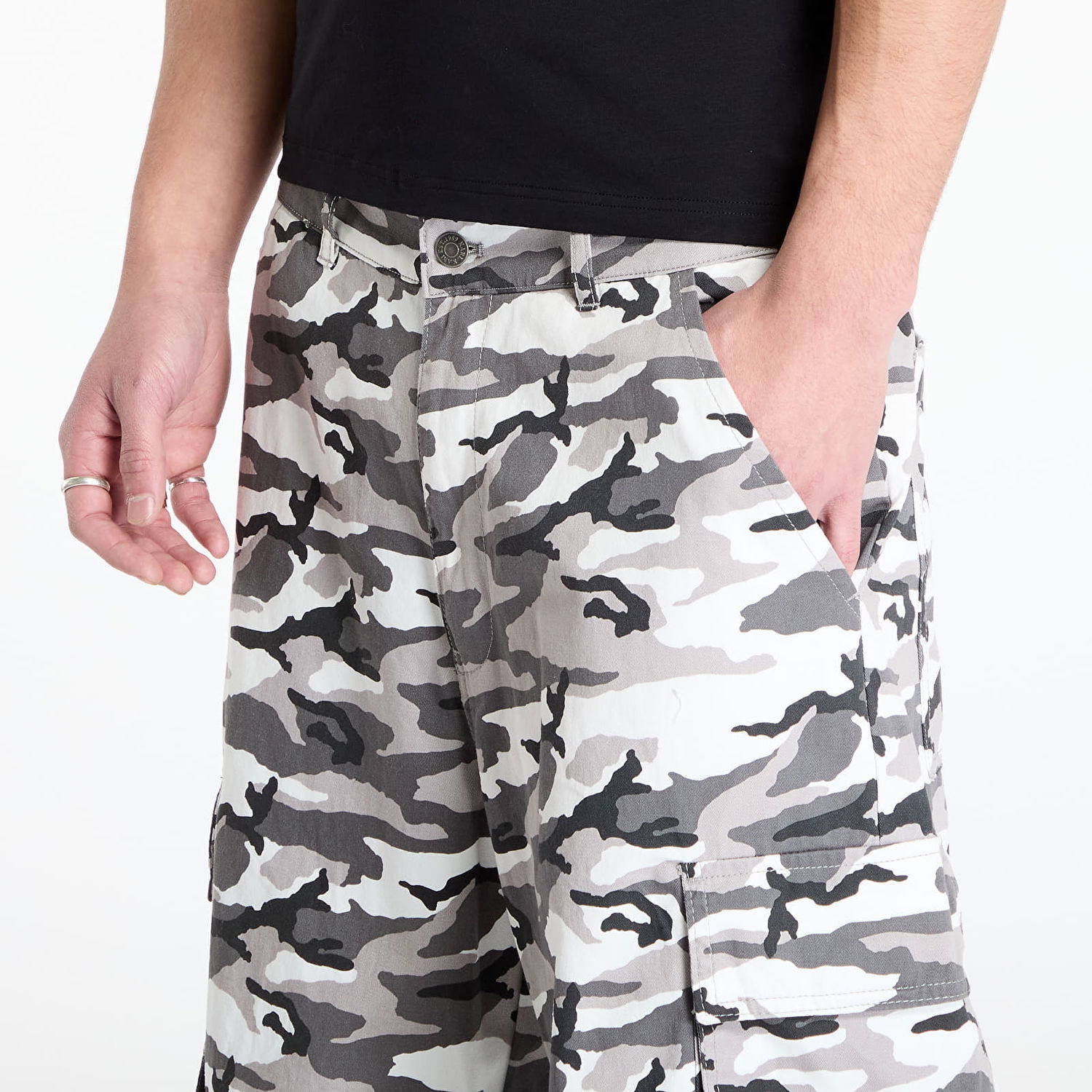 Cargo nohavice Karl Kani Sport Patch Camo Cargo Pants Rôznofarebný | 60020054, 1