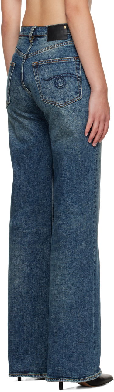 Džínsy R13 R13 Flared Jeans Modrá | R13WD188-D246A, 2