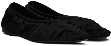 Tenisky a topánky TOTEME 'The Gathered' Flats Čierna | 243-WAS2747-FB0228, 3