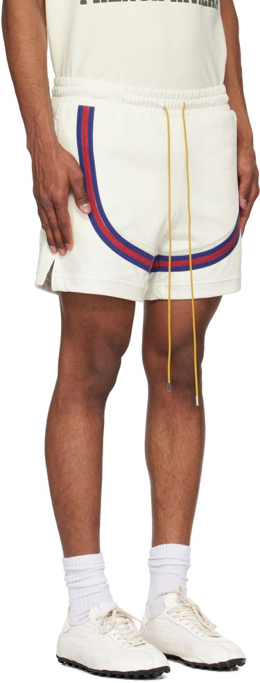 Šortky Rhude Rhude Crest Veille Track Shorts Biela | RHSS25SH01230, 1
