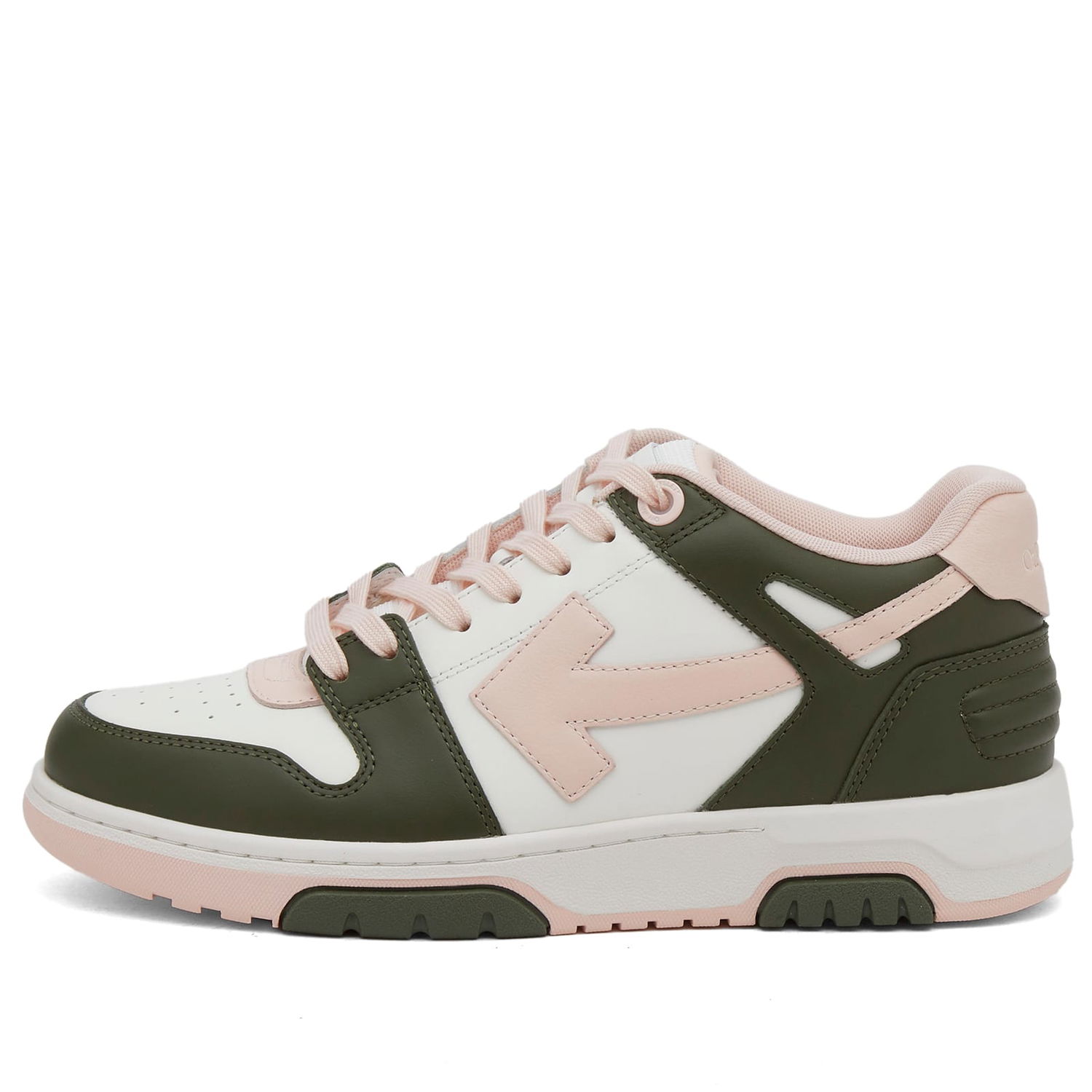 Tenisky a topánky Off-White Out Of Office Calf Leather Military Sneakers Zelené | OWIA259F24LEA0055631, 0