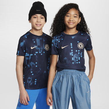 Tričko Nike Chelsea FC Academy Pro Dri-FIT Pre-Match Short Sleeve Football T-Shirt Navy | FQ0010-452, 0