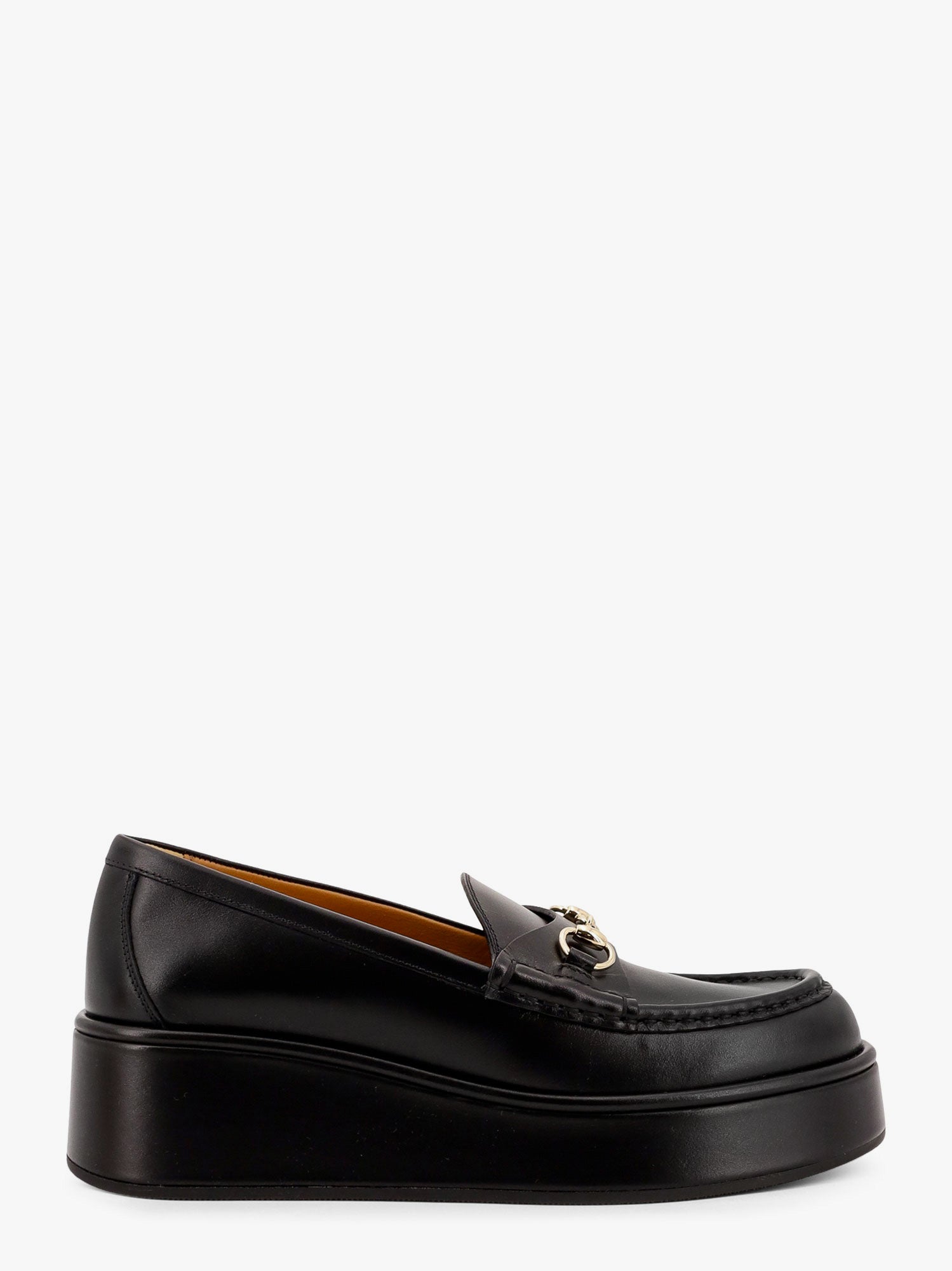 Tenisky a topánky Gucci Gucci Platform Loafers with Horsebit Čierna | 794317AADO01000, 0