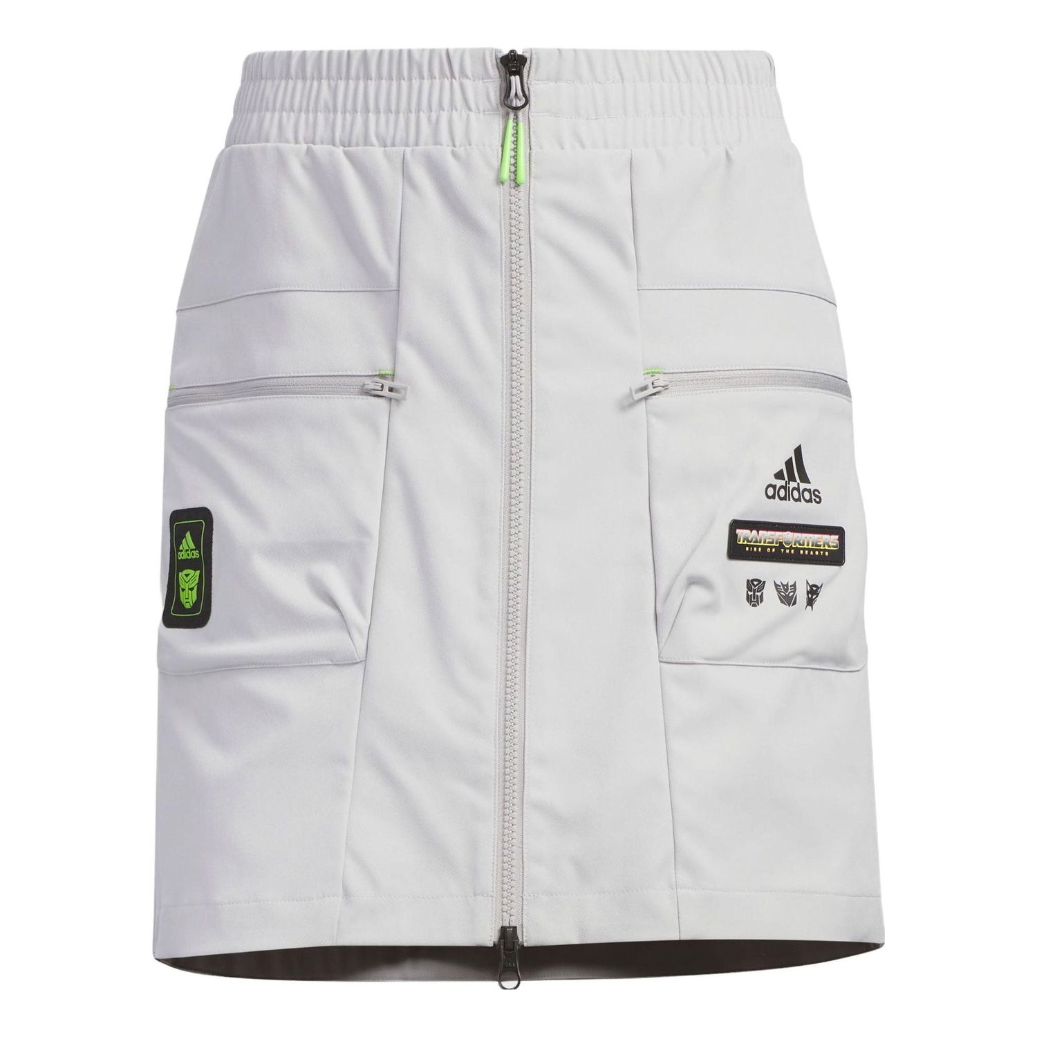 Sukňa adidas Originals Transformers Zip Pocket Skirt Šedá | IK3481, 0