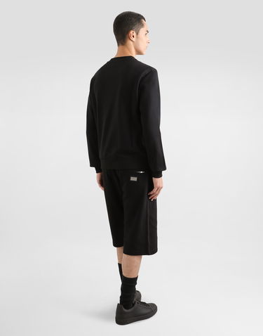 Šortky Dolce & Gabbana Dolce & Gabbana Jersey Jogging Shorts With Logo Tag Čierna | GVB7HTG7F2GN0000, 2