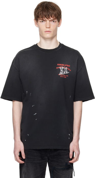 Tričko AMIRI AMIRI Bull Oversized T-Shirt Čierna | AMJYTE1229, 0