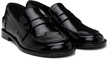 Doplnky Amina Muaddi Amina Muaddi Tilda Loafers Čierna | TILDA LOAFER LEATHER, 3