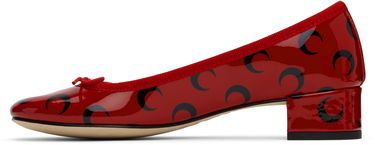 Starostlivosť o obuv Marine Serre Marine Serre Repetto Edition Camille Moon Print Leather Heels Červená | WFW052A RLEA0031, 2