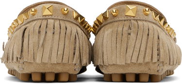 Doplnky Valentino Valentino Garavani Plaster Caster Driver Loafers Béžová | 6W2S0LL2KAD, 1
