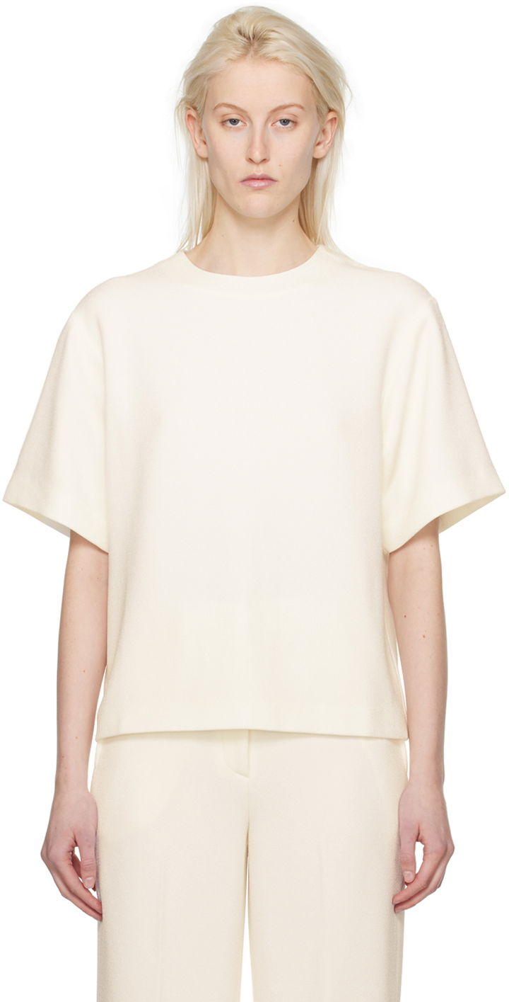 Tričko Anine Bing Maddie Short Sleeve T-Shirt Biela | A-07-9806-100, 0