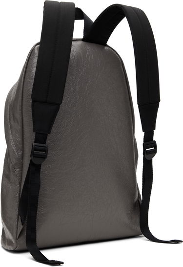 Batoh Balenciaga Explorer Leather Backpack Šedá | 5032211VG071404, 2