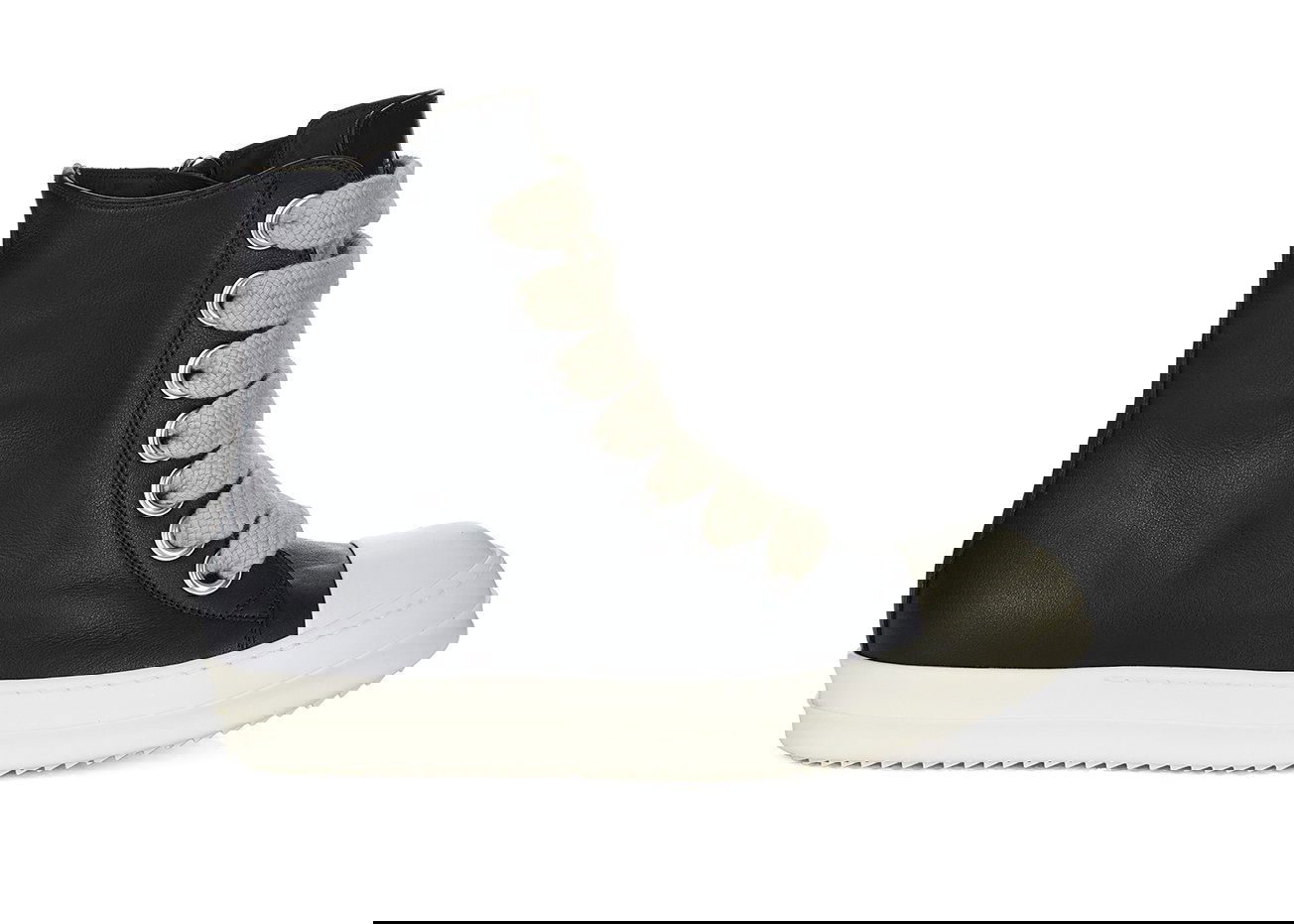 Tenisky a topánky Rick Owens Porterville Jumbolaced High Black Čierna | RU02D6892LCOW2-9811, 0