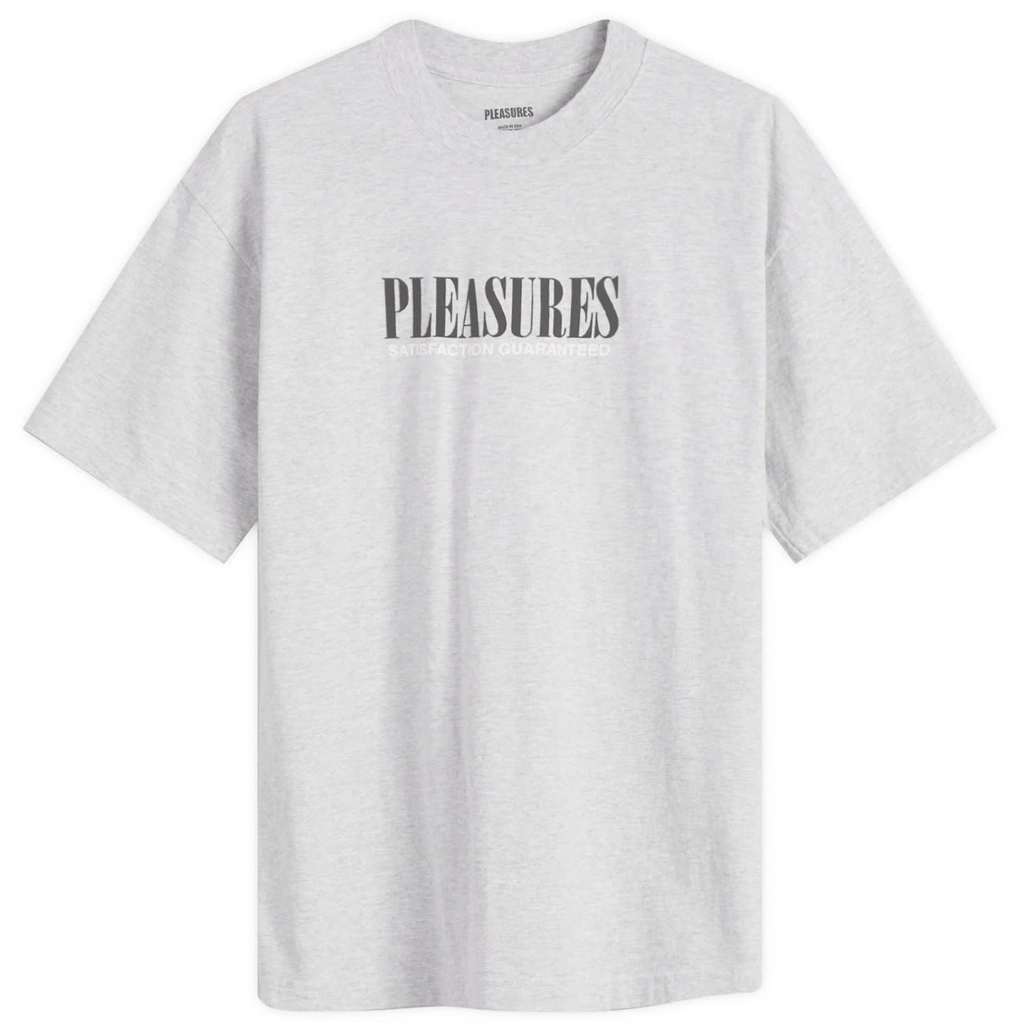 Tričko Pleasures Satisfaction Graphic T-Shirt, Size Large Šedá | P25SP052-GREY, 1