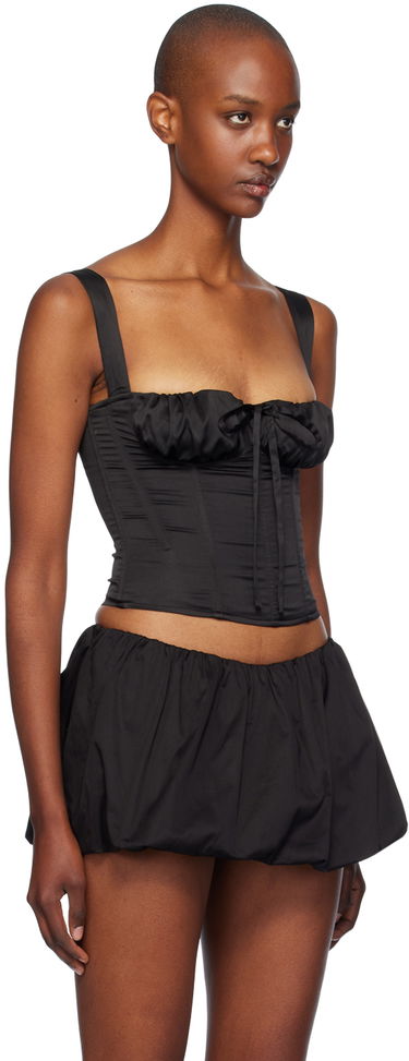 Tielko Miaou Miaou Agnes Corset Top Čierna | 7039-CL, 1