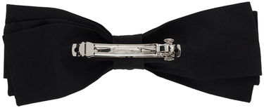 Spona Erdem Erdem Crystal-Embellished Grosgrain Bow Barrette Čierna | PS24_R1H4_BECF, 1