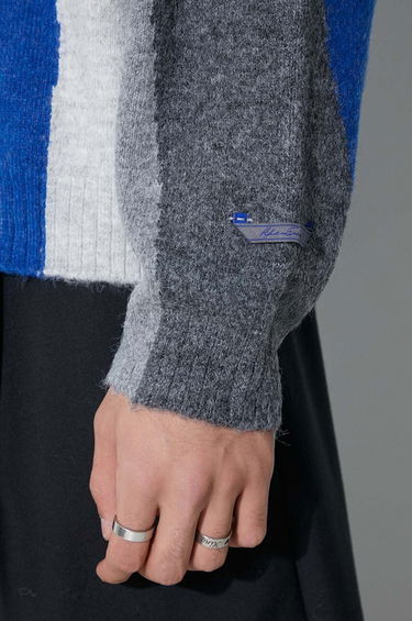 Sveter ADER ERROR Batia Knit Mock Neck Sweater Šedá | BMADFWKT0301, 5