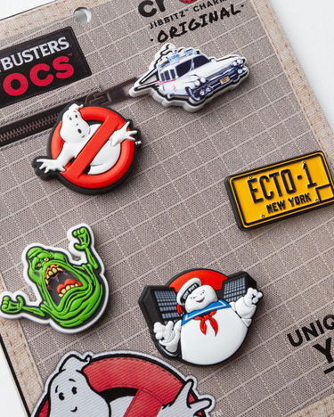 Spona Crocs Ghostbusters Jibbitz Charms 5 Pack Rôznofarebný | 10015748, 1